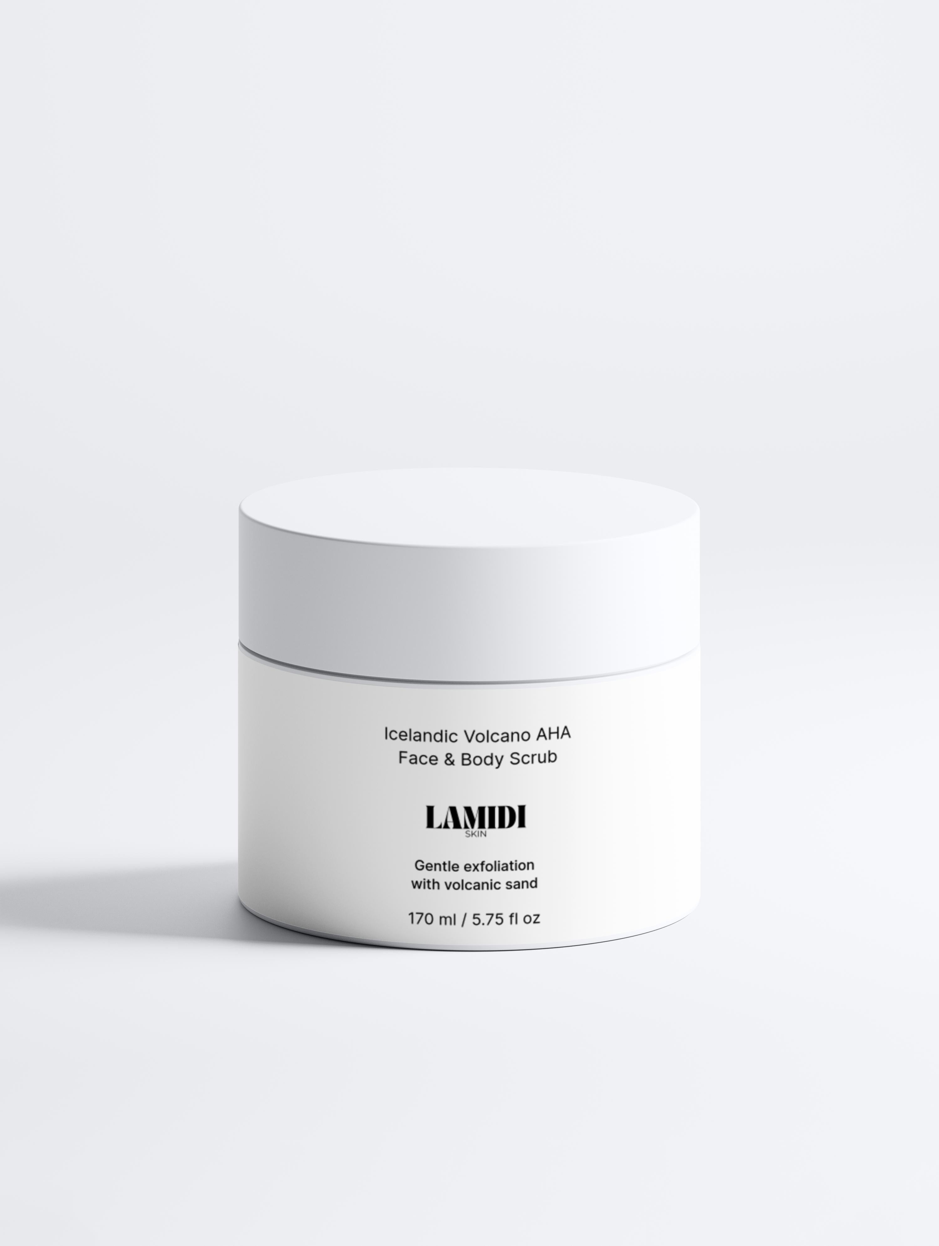 Icelandic Volcano AHA Face & Body Scrub